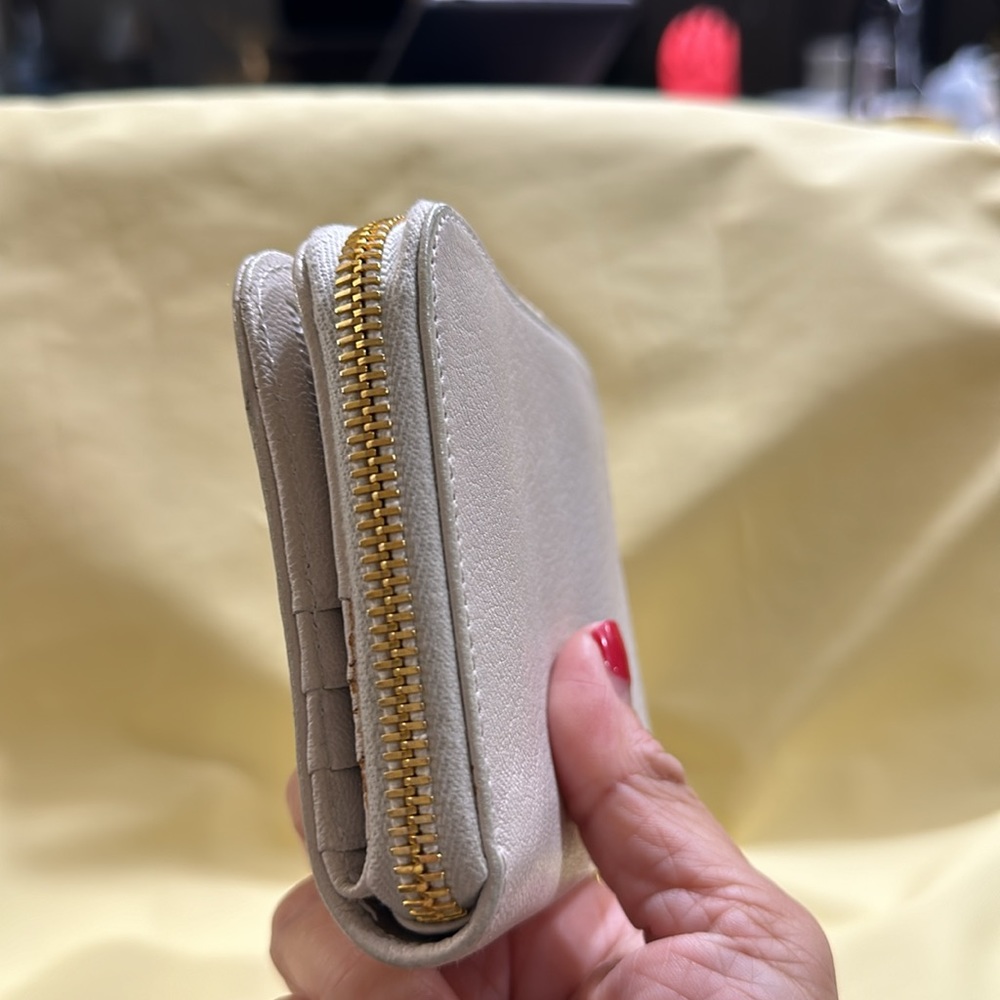 Nwot Miu Miu Two-Fold White Wallet - image 6
